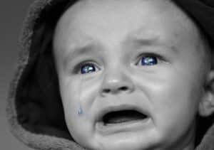 Bebe llorando